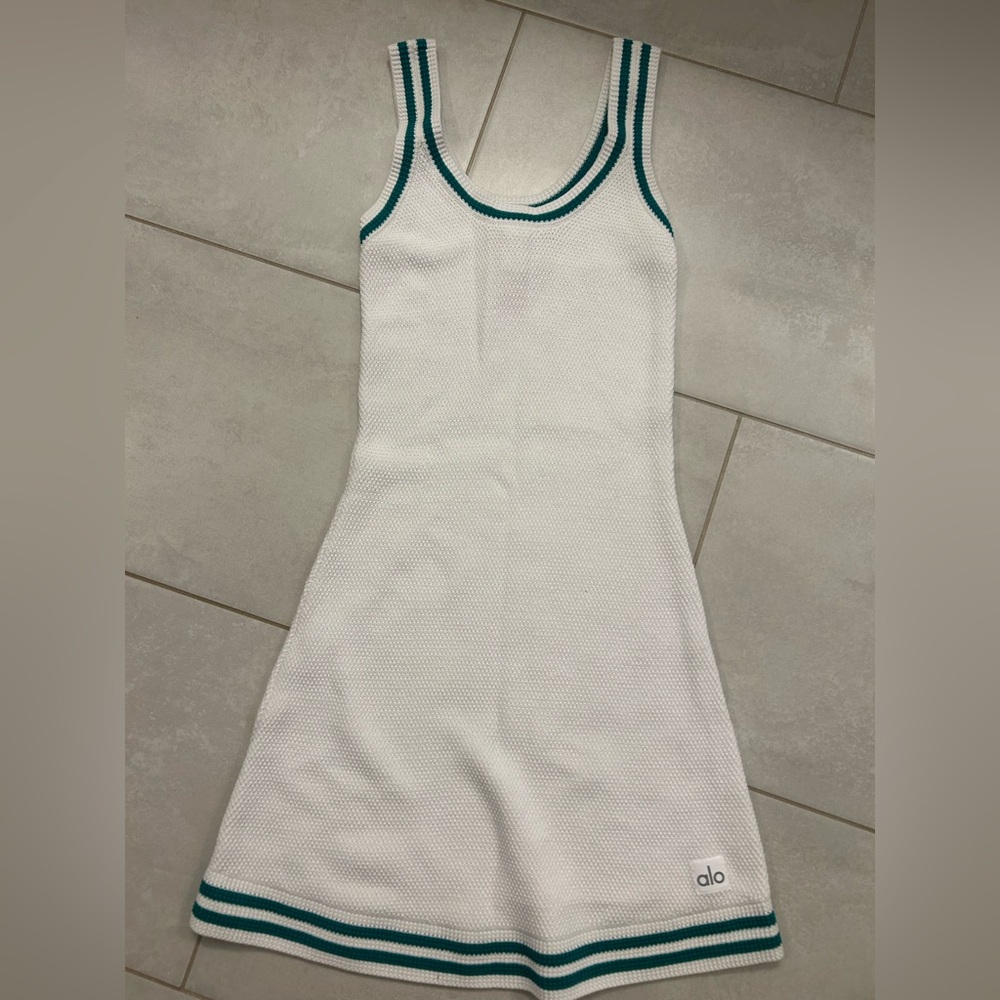 Alo tennis club sweater knit dress - Picture 3 of 6